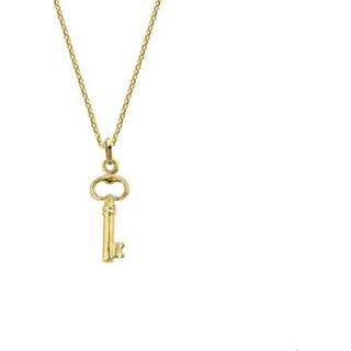 👉 Halsketting geelgoud One Size no color goudkleurig TFT Collier Sleutel 1,0 mm 41 + 4 cm 8718834492817