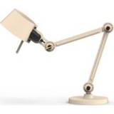 👉 Bureaulamp creme small aluminium Tonone Bolt Desk 2 arm -