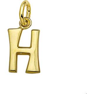 👉 Hanger geelgoud Letter H unisex glanzend active goudkleurig TFT 8718834220748