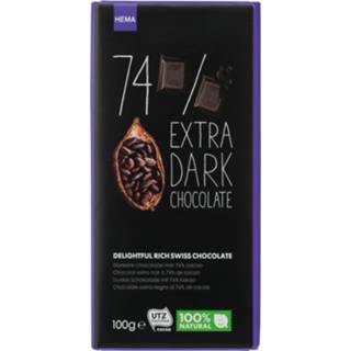 👉 HEMA Donkere Chocolade Met 74% Cacao