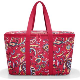 👉 Koeltas Paisley Ruby Rood multi-rood aluminium polyester Reisenthel Coolerbag - met voering 20L Rood; Mulri Kleur 4012013712968