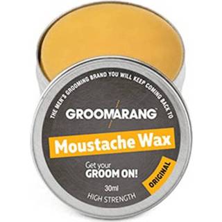 👉 Snor wax One Size GeenKleur Groomarang Moustache / 30ml 5060401357436