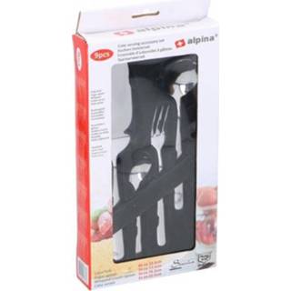 👉 One Size zilver Taartserveerset 8711252067766