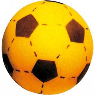 👉 Active Foambal met voetbal opdruk, ca. 20 cm