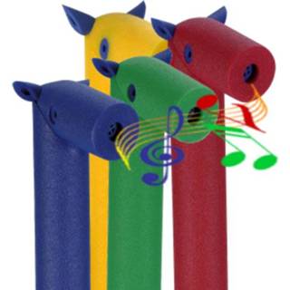 👉 Active Comfy flexibeam paardje met geluid, assortimentskleuren