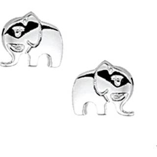 👉 Oorknop zilver One Size no color TFT Oorknoppen Olifant Gerhodineerd Glanzend 8718834549177