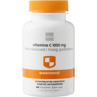 👉 Vitamine unisex HEMA C 1000 Mg Time-released / Hoog Gedoseerd 8713475735309
