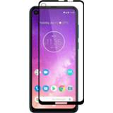👉 Screenprotector zwart active Motorola One Action - Full Cover 8719793048466