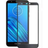 👉 Screenprotector zwart active Motorola Moto E6 - Full Cover 8719793048411