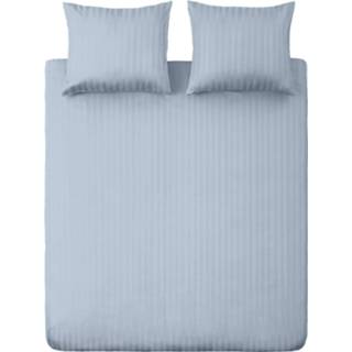 👉 Dekbed overtrek blauw 100% Katoensatijnen Dekbedovertrek - Licht 8719743103771