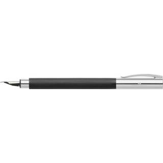 👉 Vulpen zwart edelhars One Size no color Faber-Castell FC-148143 Ambition geborsteld B 4005401481430