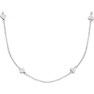 👉 Halsketting rose zilver s One Size no color Rebel and RR-NL001-S-49 Collier Necklace Love You More Silver 925 - 42/45cm 8719214492915