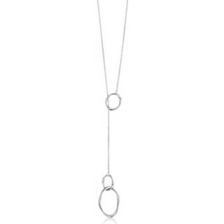 👉 Zilver active vrouwen ankerschakel twister glanzend Ania Haie N015-01H Ketting Swirl Nexus 66-71 cm 5052469000638