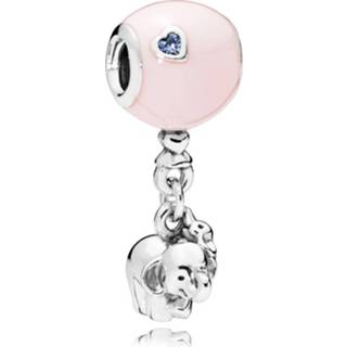 👉 Ballon zilver sprookjes active roze Pandora Hangbedel Elephant and Pink Balloon 797239EN160 5700302659511