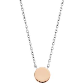 👉 TI SENTO - Milano Collier 3892SR Zilver met een roségouden plating 0