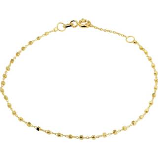 👉 Armband goud One Size no color TFT Blokjes 1,2 mm 16,5 - 18 cm 8718834655502