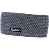 👉 Hoofdband grijs zwart One Size uniseks Eisbär - Jamies STB maat Size, grijs/zwart 9008132370320