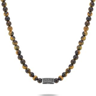 👉 Halsketting rose l One Size no color Rebel and RR-NL013-S-70 Collier Necklace Tiger Lily - 6mm (70cm) 8719214499914