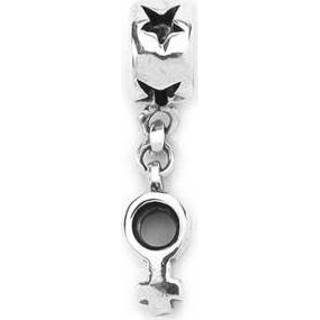 👉 Bedel active vrouwen Teken voor vrouw - Simstars bedels H5057