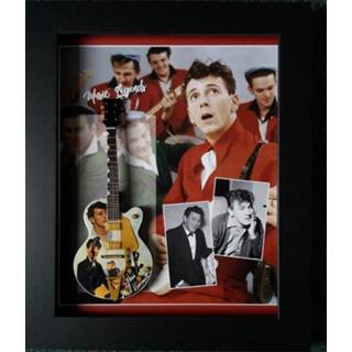 👉 Gitaar Gene Vincent miniatuur handgemaakt en ingelijst