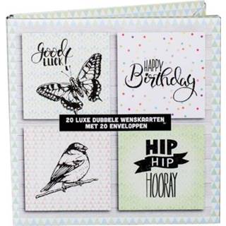 👉 Wenskaart Amnesty Wenskaarten Hip Hooray (set van 20)