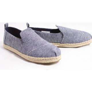 Instappers suede lichtblauw blauw TOMS 10013365 navy licht