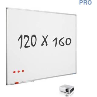 👉 Mat Whiteboard 120x160 cm - Magnetisch / Emaille - 4:3