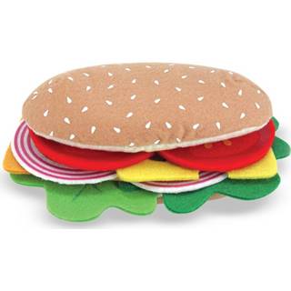 👉 Vilten vilt One Size meerkleurig sandwich set 33-delig 772139540