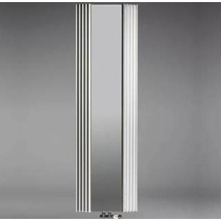 👉 Design radiatoren Jaga Iguana Visio Plus 510x1800 | Zandstraalgrijs, Designradiator verticaal 1800x510