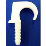 👉 Bevestigingsmateriaal leidingclip enkel 16-19 mm, verpakt per 100 stuks, Bevestigingsmaterialen en krimpnetten x