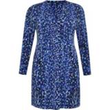 👉 Tuniek blauw vrouwen met knoopjes BLUE LEO