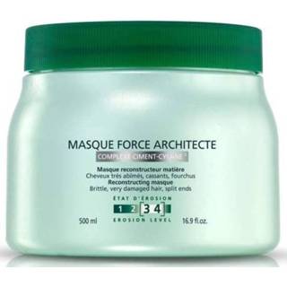 👉 Mannen beschadigd active haar rsistance haarherstel Masque Force Architecte 500 ml 3474630382220