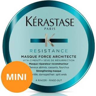 Mannen beschadigd active haar rsistance haarherstel Masque Force Architecte Mini 75ml 3474636386482