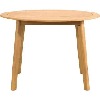👉 Tafel acaciahout bruin Le Sud Dijon - acacia 110x110x77 cm Leen Bakker 8714901694658