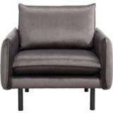 👉 Fauteuil antraciet stof grijs Celia - Leen Bakker 8714901724201