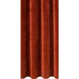👉 Gordijnstof polyester Oranje#Rood Plymouth - cognackleur Leen Bakker 8714901678894