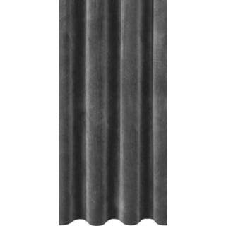 👉 Gordijnstof grijs polyester Coco - donkergrijs Leen Bakker 8714901675411