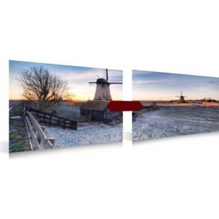 👉 Poster plastic Lemax Leverancier My Village Set Winter Weiland 2 stuks