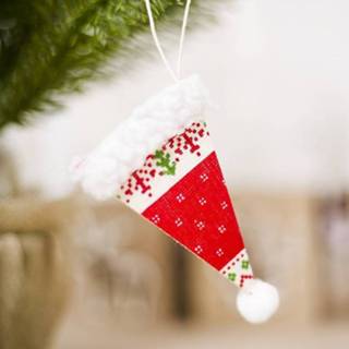 👉 Kerstboom stof 2 PC'S creatieve kerst hanger decoratie (KERSTMUTS) 8226890093515