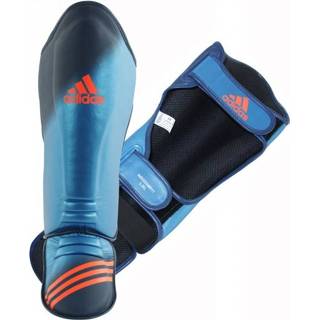👉 Scheenbeschermers blauw stuks active Adidas Speed Grappling Shin-n-Step - Scheenbeschermer S/M 3662513081906