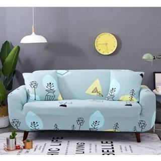 👉 Sofa elastische covers all-inclusive slip-resistente sectionele volledige Bank cover en kussensloop specificatie: vier zits + 2 pc's (Wishing Tree) 8226890399594