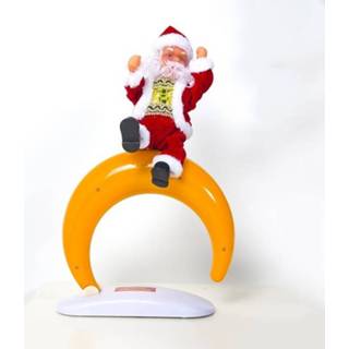 👉 Mannen kinderen 2 PC'S elektrische dansen kerst muziek oude man Santa Claus Kinder cadeau decoratie 8226890191419