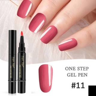 👉 Nagellak gel 3 in 1 nagel pen luie lijm lang blijvende 5ml (#11) 8006405218349