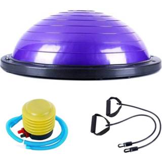 👉 Fitness bal paars Explosieveilige yoga sport balans diameter: 60cm (paars) 8006405219773