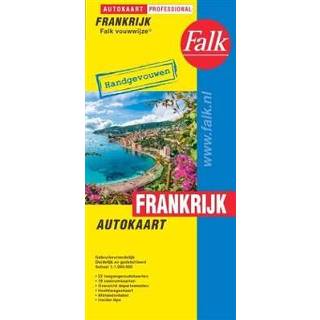 👉 Autokaart Falk Frankrijk professional - Kantoor Falkplan (9028700897) 9789028700895