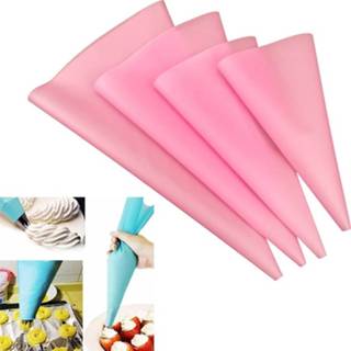 👉 Mondstuk roze siliconen EVA 4 stuks ijsvorming piping Cream gebak tas DIY cake versieren tools (EVA gemengd) 8226890192331
