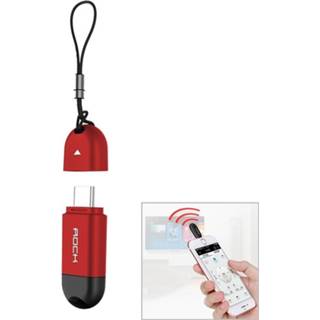 👉 Mobiele telefoon rood Eenvoudig te bedienen 3 generatie draadloze slimme afstandsbediening voor type-C Universal Mobile Cloud (rood) 8006405347476