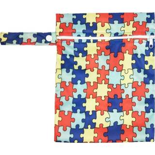 👉 Luiertas 5 stuks waterdichte herbruikbare natte Hobbelzak afgedrukt Pocket Luiertassen reizen droge zakken mini (A67) 8226890038905