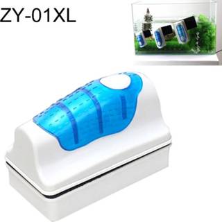 👉 Borstel XL 12 ZY-01XL aquarium vis tank geschorst magnetische Cleaner schoonmaakmiddelen grootte: * 9.3 6.3 cm 6922642263756