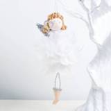 👉 Hanger meisjes 2 PC'S kerst doek Feather Angel Girl pop cadeau decoratie (hand held liefde) 8226890397156